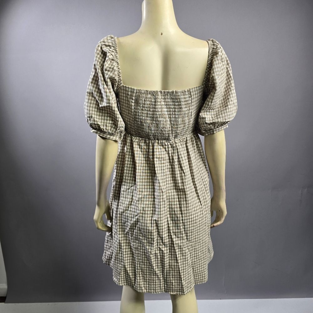 Pomander Place Smocked Mini Dress R7 - Picture 3 of 4